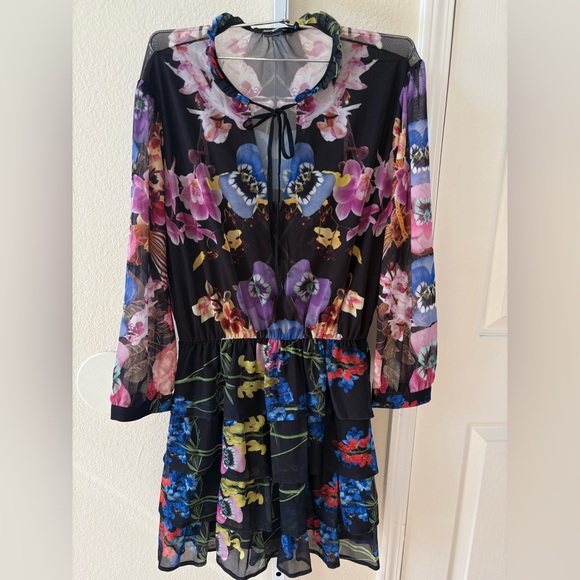 Desigual Orchid Dress by Christian Lacroix - Size M - Picture 10 of 12